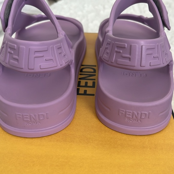 Fendi Purple Women's Sandals - Picture 3 of 3